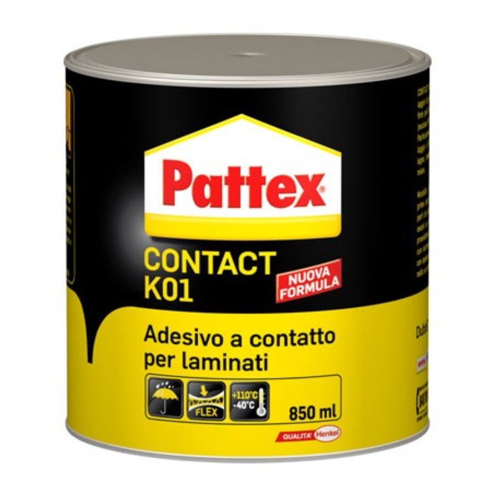 Adesivo a Contatto Pattex Contact per Laminati 850g