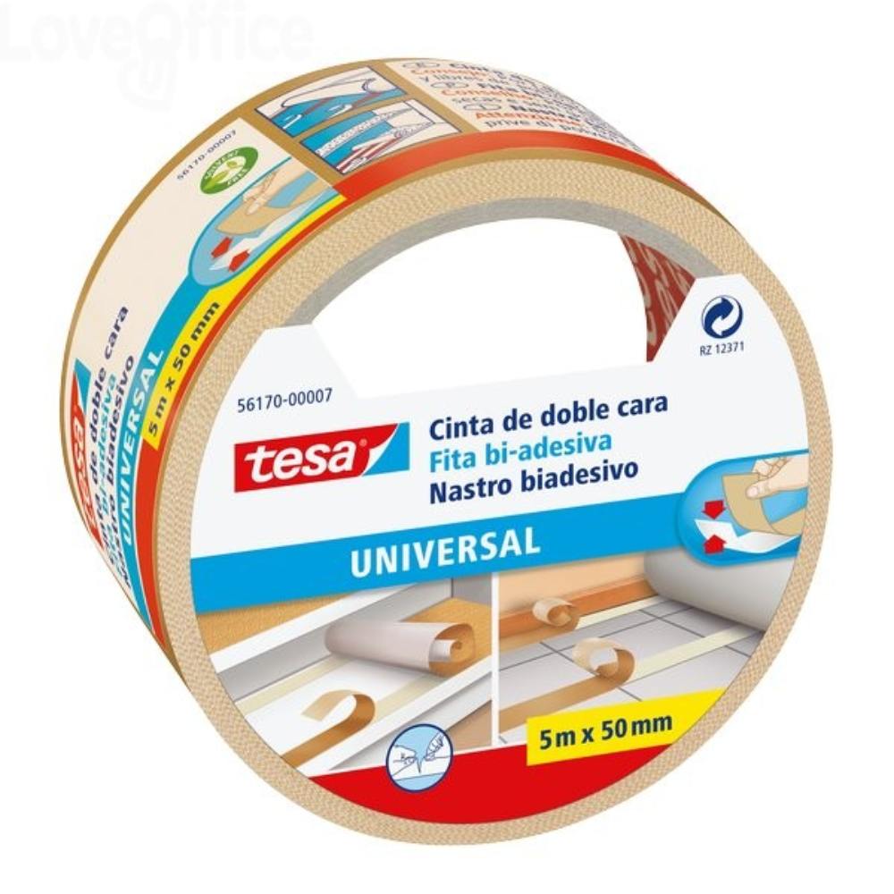 Nastro Biadesivo Tesa Universal 50mm (disponibile in diverse misure)