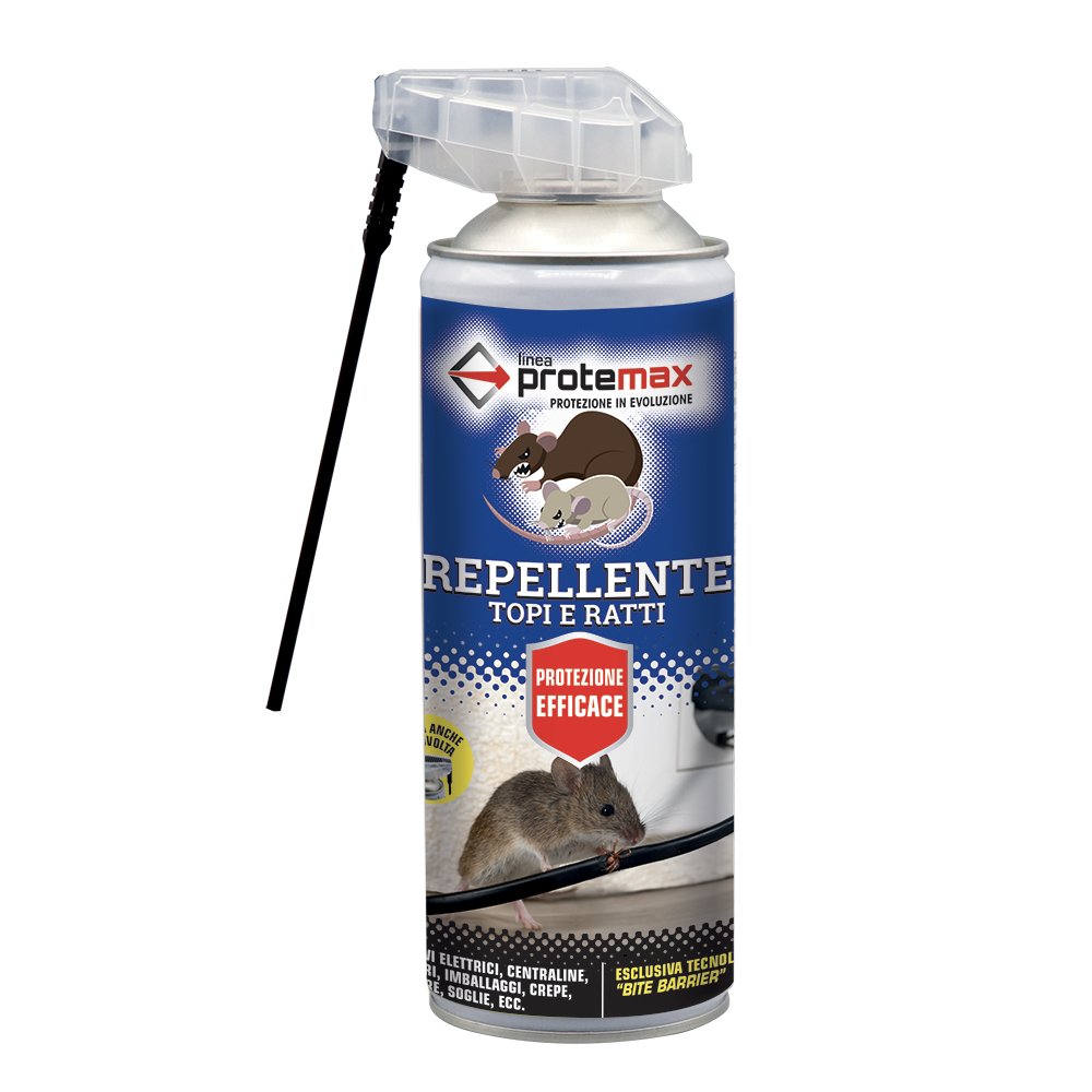 Repellente Spray Protemax contro Topi e Ratti