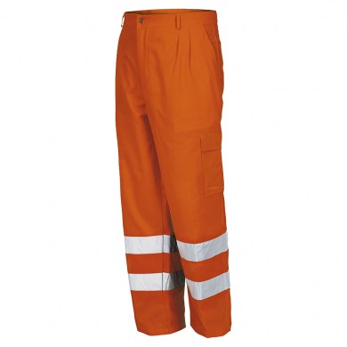 pantaloni-alta-visibilità-industrial-starter-arancione