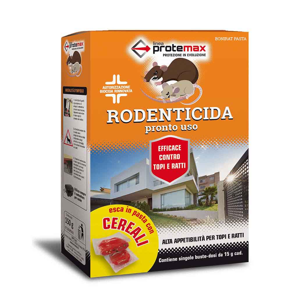 Rodenticida Protemax Pasta Df Rosso Cereali