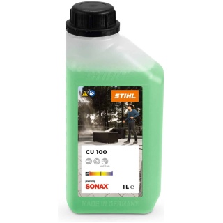 Il Detergente universale CU 100 di STIHL è una soluzione versatile ideale per la pulizia di superfici dure sia in ambienti domestici che in giardino....