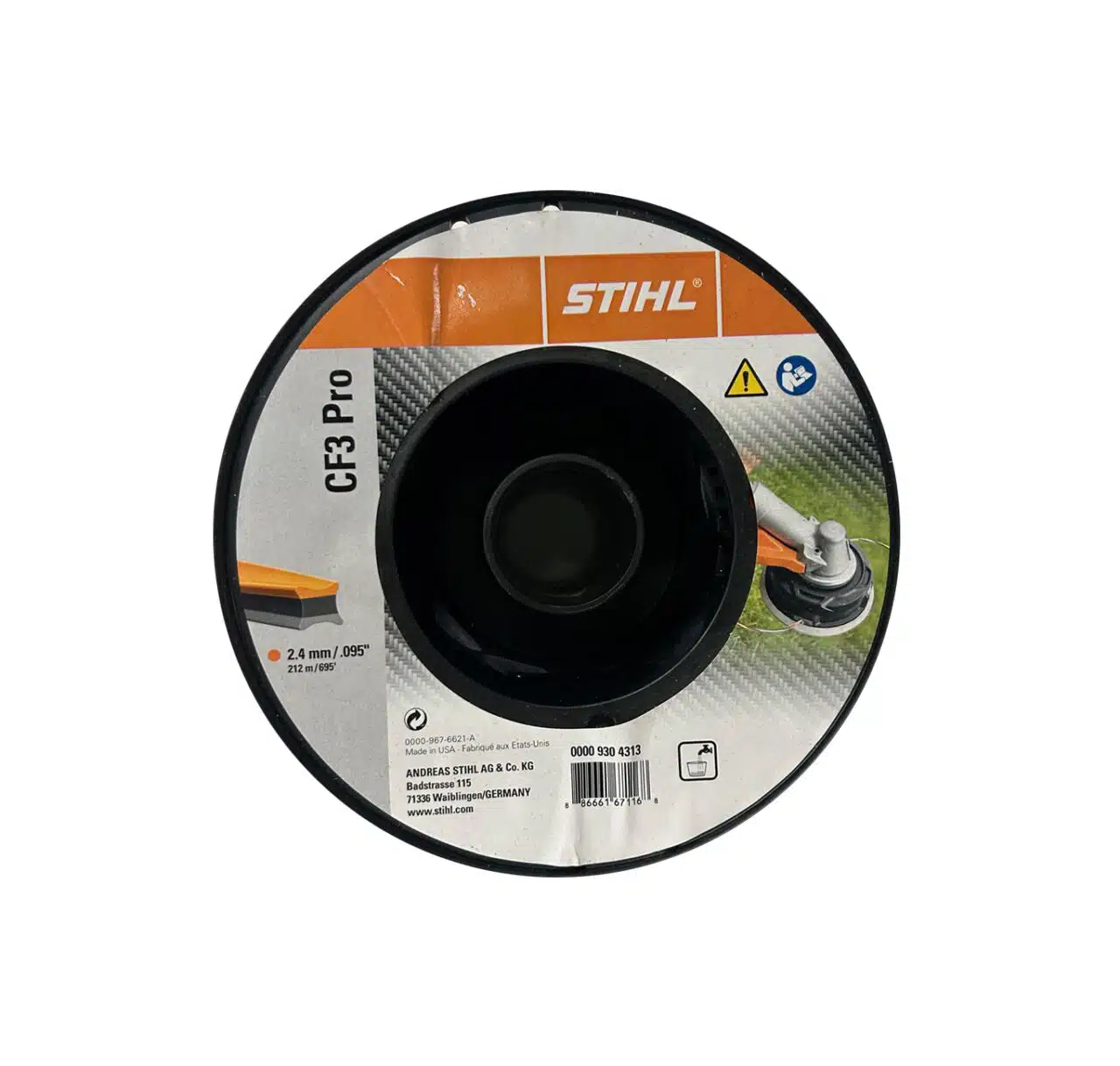Filo CF3 Pro, STIHL - Filo di Falciatura in Poliammidern rn Il Filo CF3 Pro di STIHL è una scelta eccellente per chi cerca un filo di falciatura...