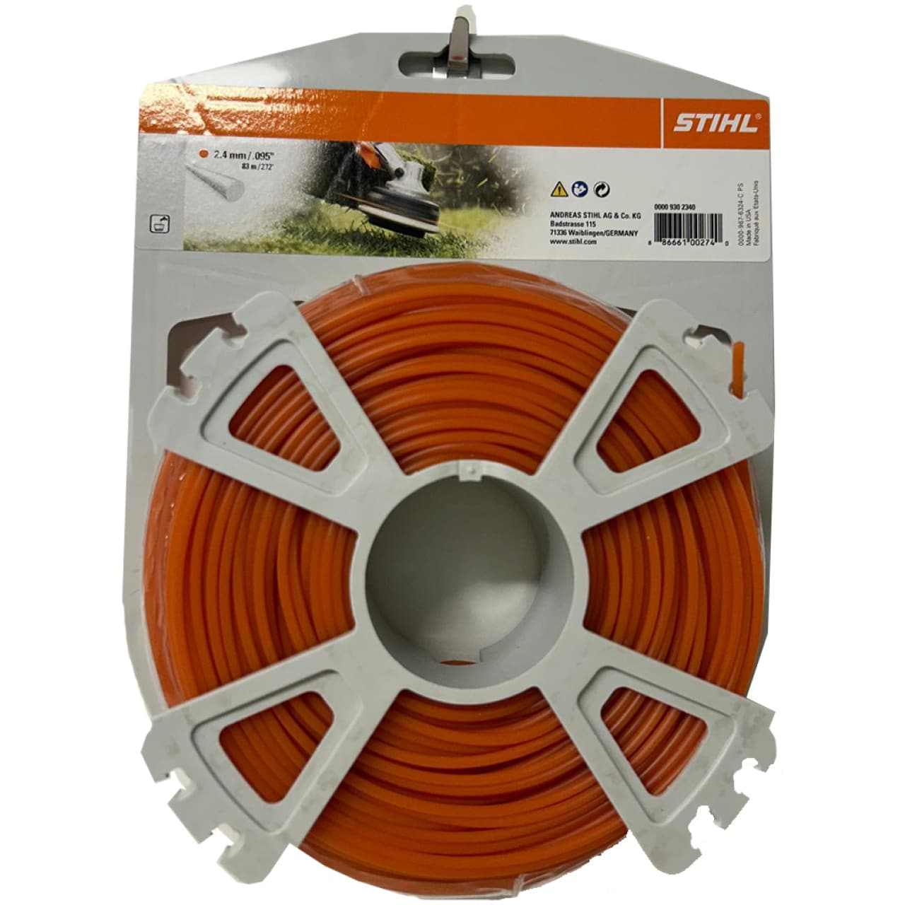 Il filo tondo STIHL  2,4 mm x 83,0 m  un prodotto essenziale per chi desidera mantenere il giardino perfettamente curato. Questa bobina di filo...