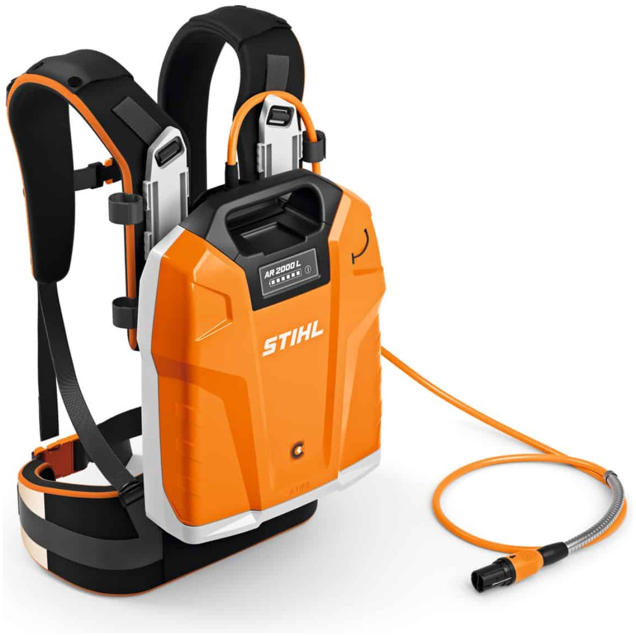 La Batteria spalleggiata AR 2000 L di STIHL rappresenta un'autentica innovazione nel campo delle attrezzature per giardinaggio e manutenzione...