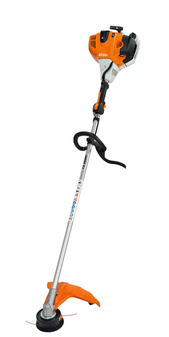 Il decespugliatore FS 260 R di STIHL è un potente strumento di sfalcio, ideale per l'impiego agricolo e nel giardinaggio. Dotato di un motore 2-MIX...