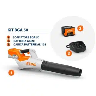 Il soffiatore BGA 50 di STIHL è un dispositivo a batteria versatile ed efficiente, ideale per gli utenti privati che desiderano mantenere pulite...