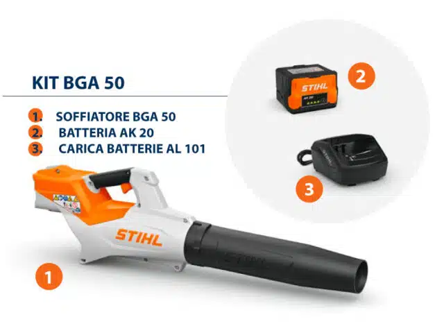 Il soffiatore BGA 50 di STIHL è un dispositivo a batteria versatile ed efficiente, ideale per gli utenti privati che desiderano mantenere pulite...