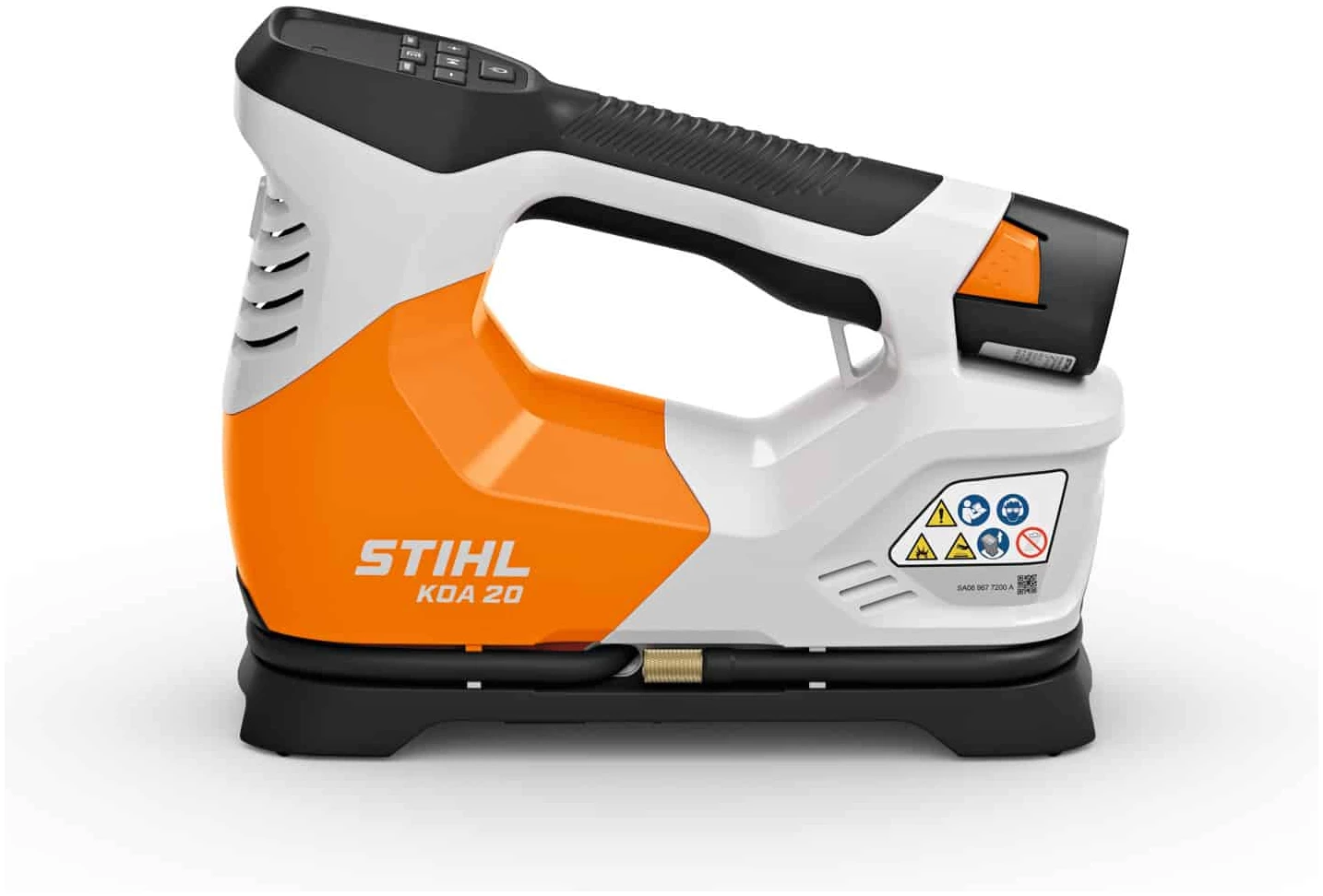STIHL COMPRESSORE A BATTERIA KOA 20.0 SET Il KIT compressore a batteria KOA 20 è composto da batteria AS 2 e caricabatterie AL 1.rn Il Compressore a batteria KOA 20 di STIHL è un...