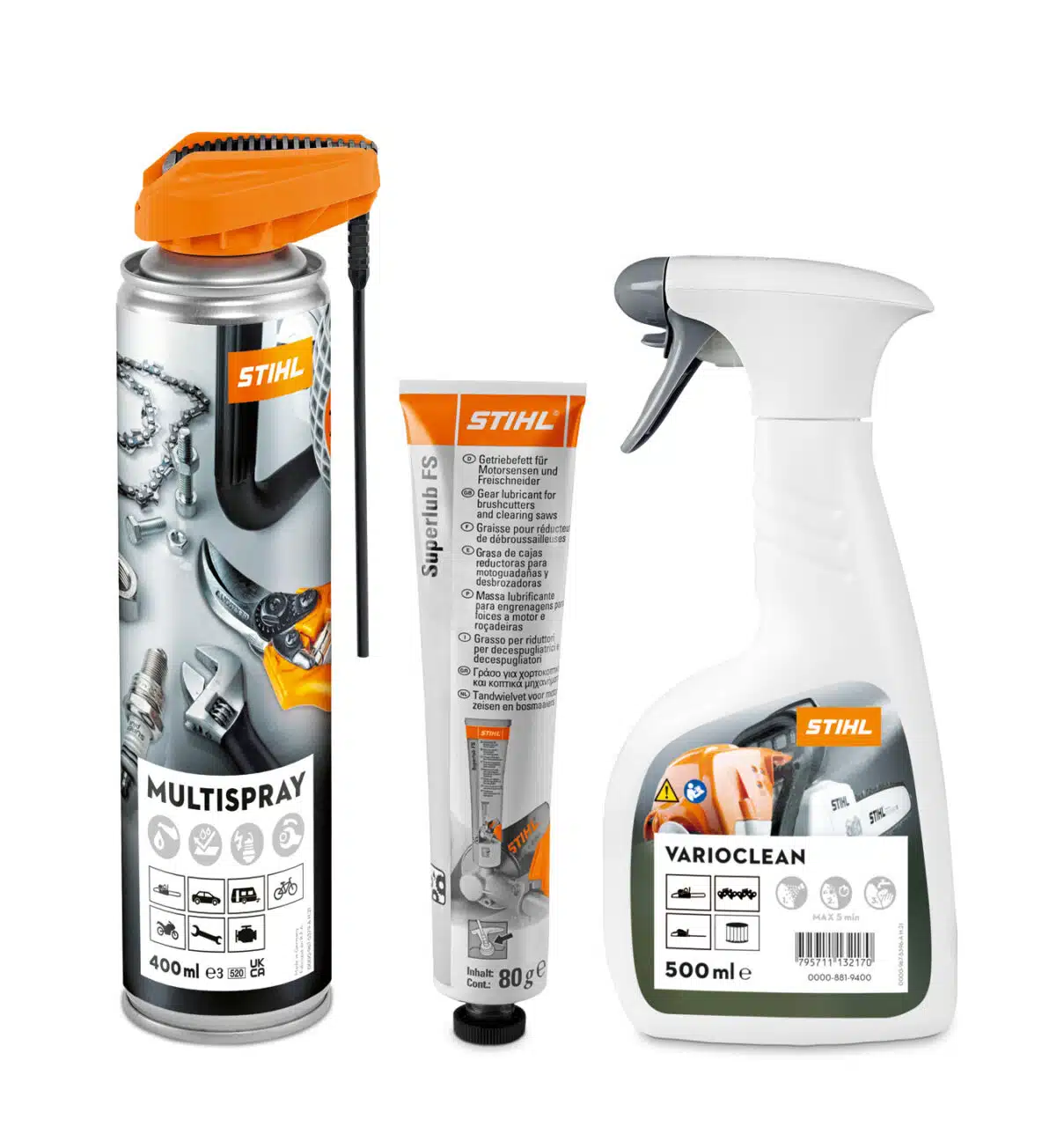Il Care & Clean Kit FS Plus di STIHL rappresenta la soluzione ideale per la manutenzione regolare di tosaerba e decespugliatori, garantendo una...