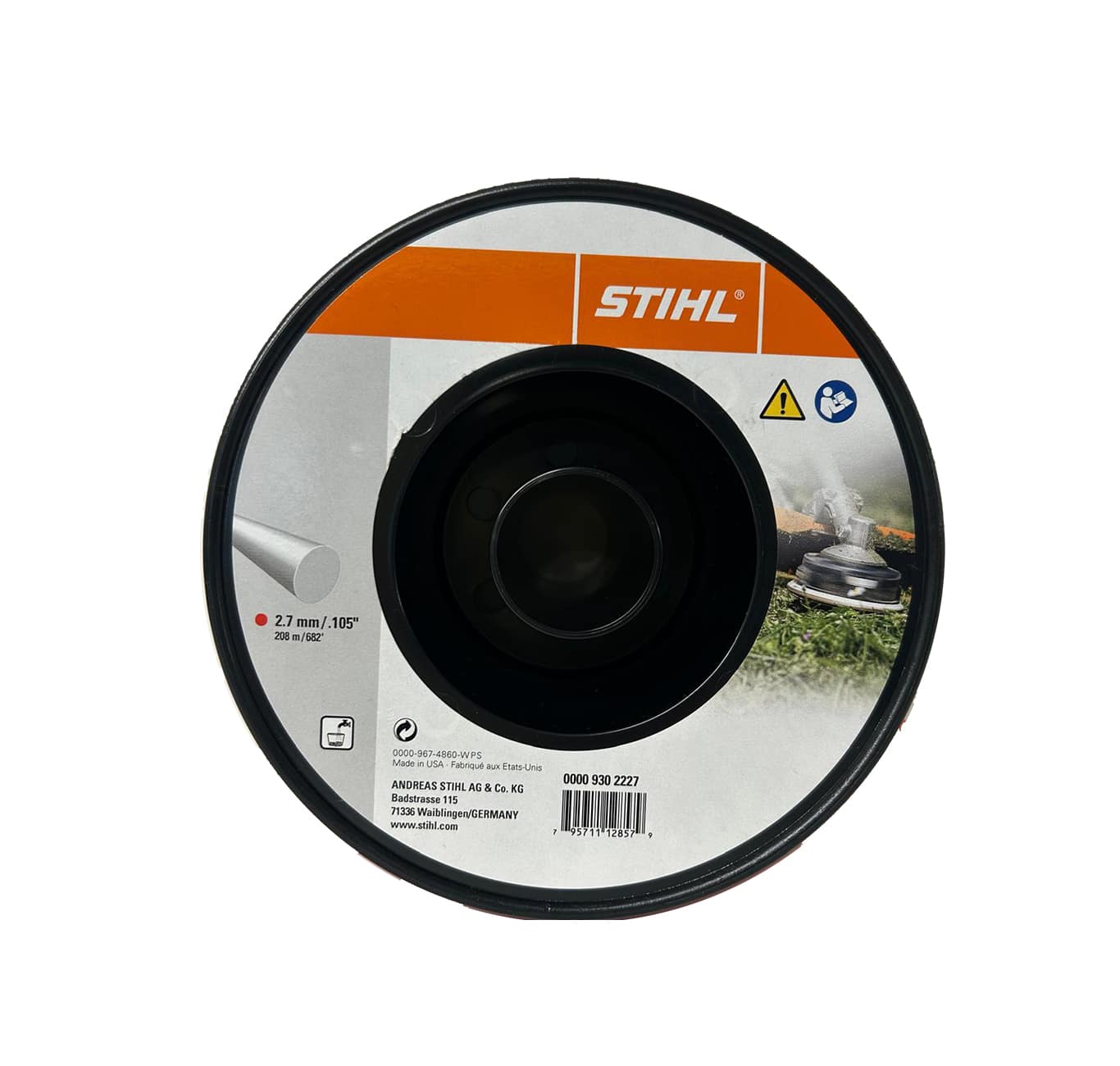 Il filo tondo STIHL Ø 2,7 mm x 208,0 m è un prodotto essenziale per chi desidera mantenere il giardino perfettamente curato. Questa bobina di filo...