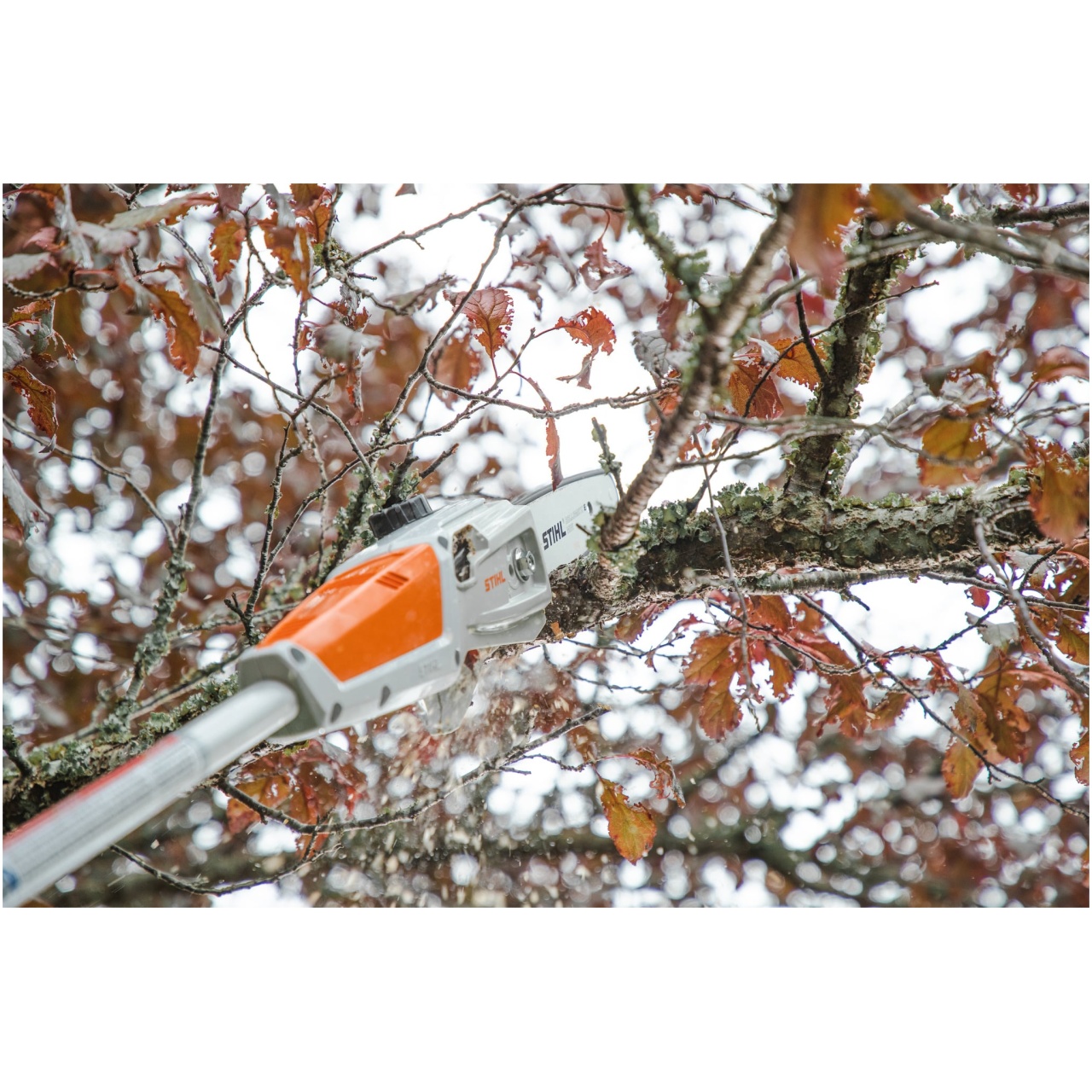 L'HTA 50 di STIHL Š uno sramatore a batteria progettato per la cura di alberi e arbusti, ideale per utenti privati che cercano praticit… ed...