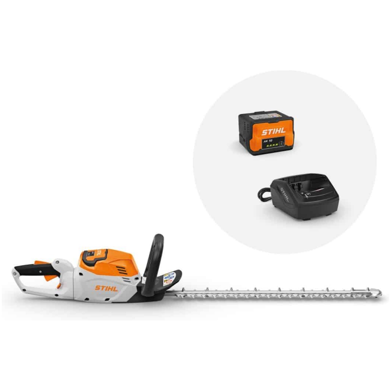 Il Tagliasiepi a batteria HSA 60 di STIHL  una soluzione ideale per la potatura di cespugli e siepi in contesti domestici. Dotato di una lunghezza...