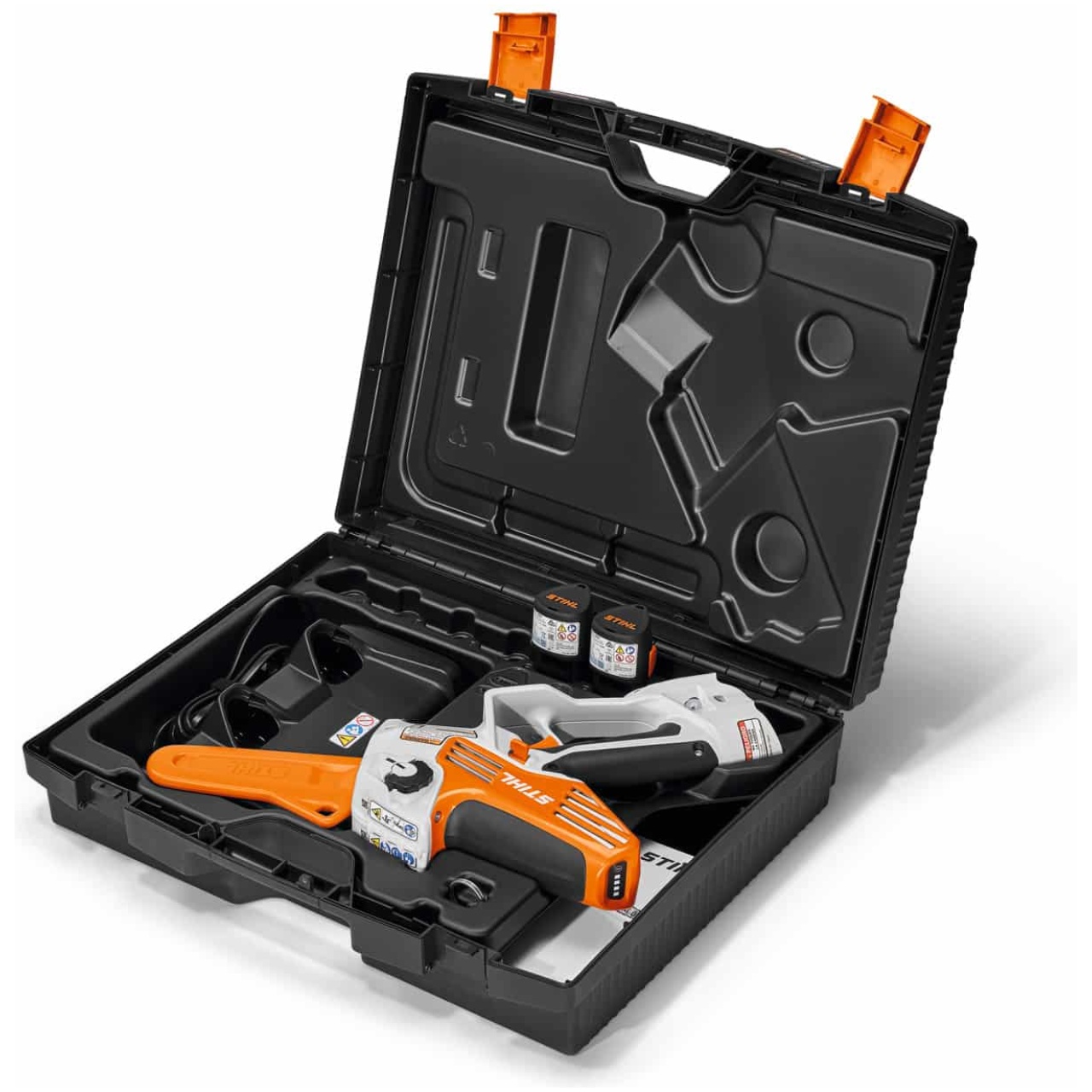 Il Potatore professionale a batteria GTA 40 di STIHL Š un attrezzo all'avanguardia ideale per i professionisti del giardinaggio e della lavorazione...