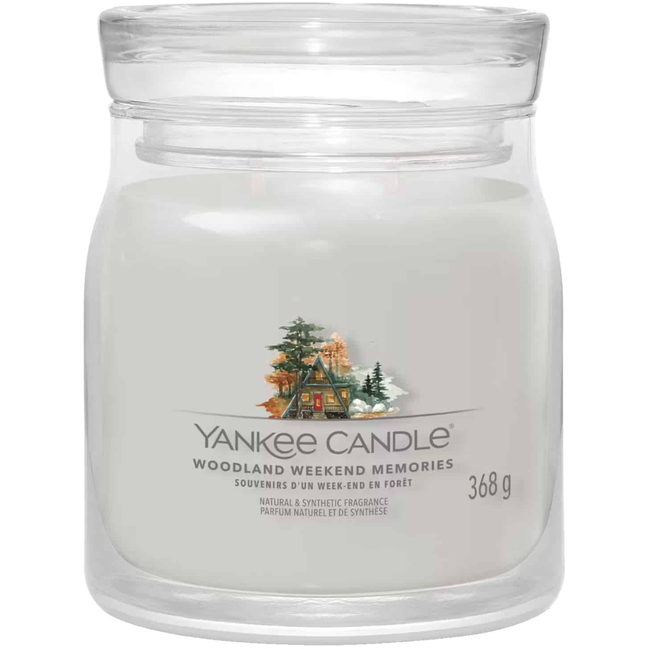 La Yankee Candle Woodland Weekend Memories Š la scelta perfetta per chi desidera ricreare l'atmosfera rilassante di un fine settimana immerso nella...