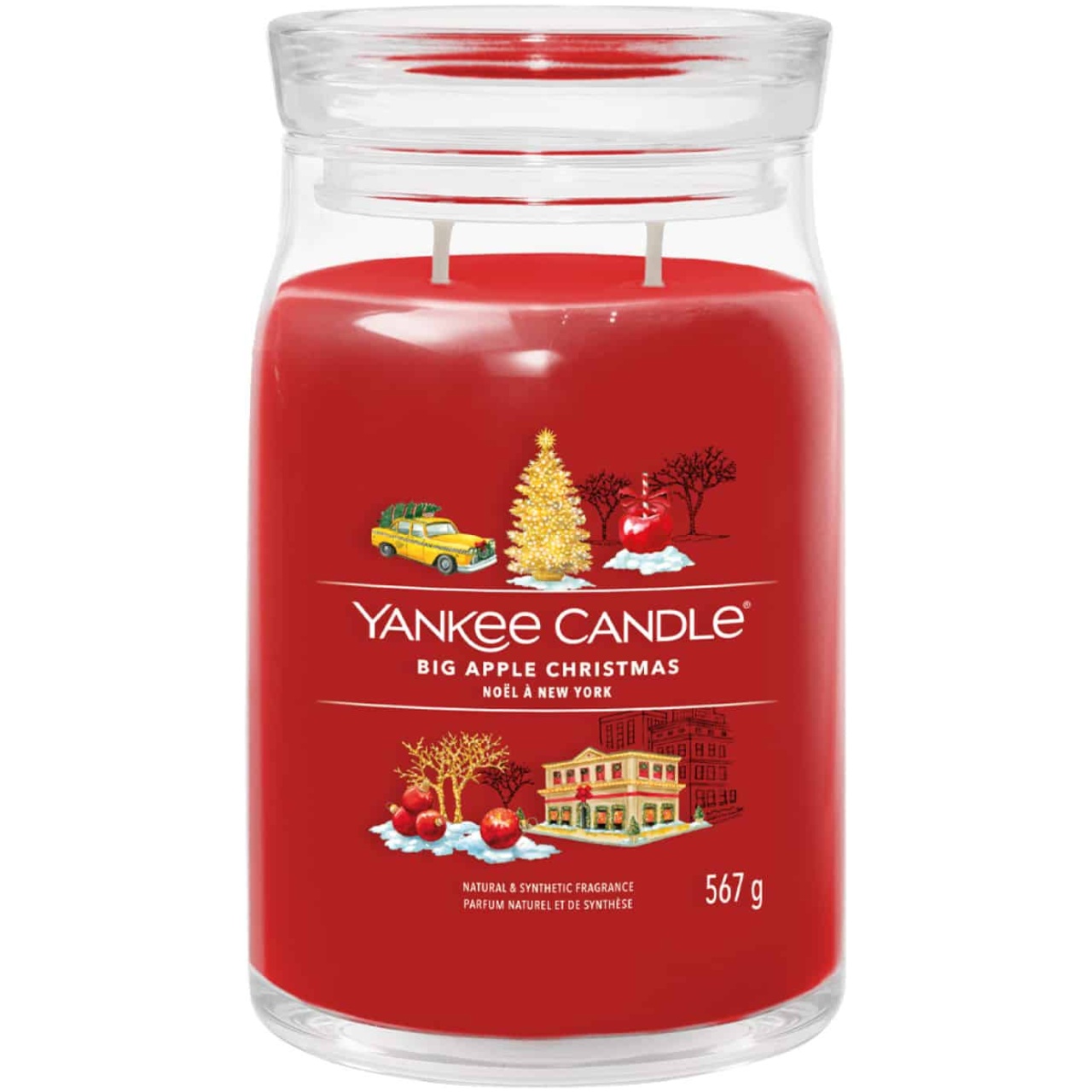 Yankee Candle Big Apple Christmas, la candela perfetta per creare un'atmosfera natalizia unica e indimenticabile. Ispirata al Natale nella Grande...