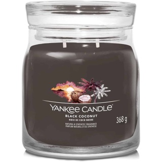 Lasciati avvolgere da un'atmosfera esotica e sofisticata con la candela Yankee Candle Black Coconut. La sua fragranza ricca e avvolgente mescola il...