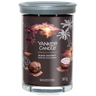 Lasciati avvolgere da un'atmosfera esotica e sofisticata con la candela Yankee Candle Black Coconut. La sua fragranza ricca e avvolgente mescola il...
