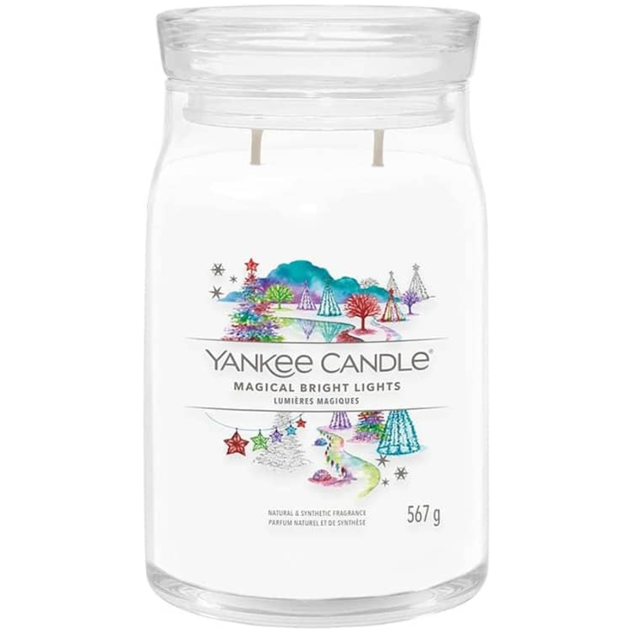La Yankee Candle Magical Bright Lights Š una candela profumata ideale per creare un'atmosfera incantata e rilassante in qualsiasi ambiente. Questo...