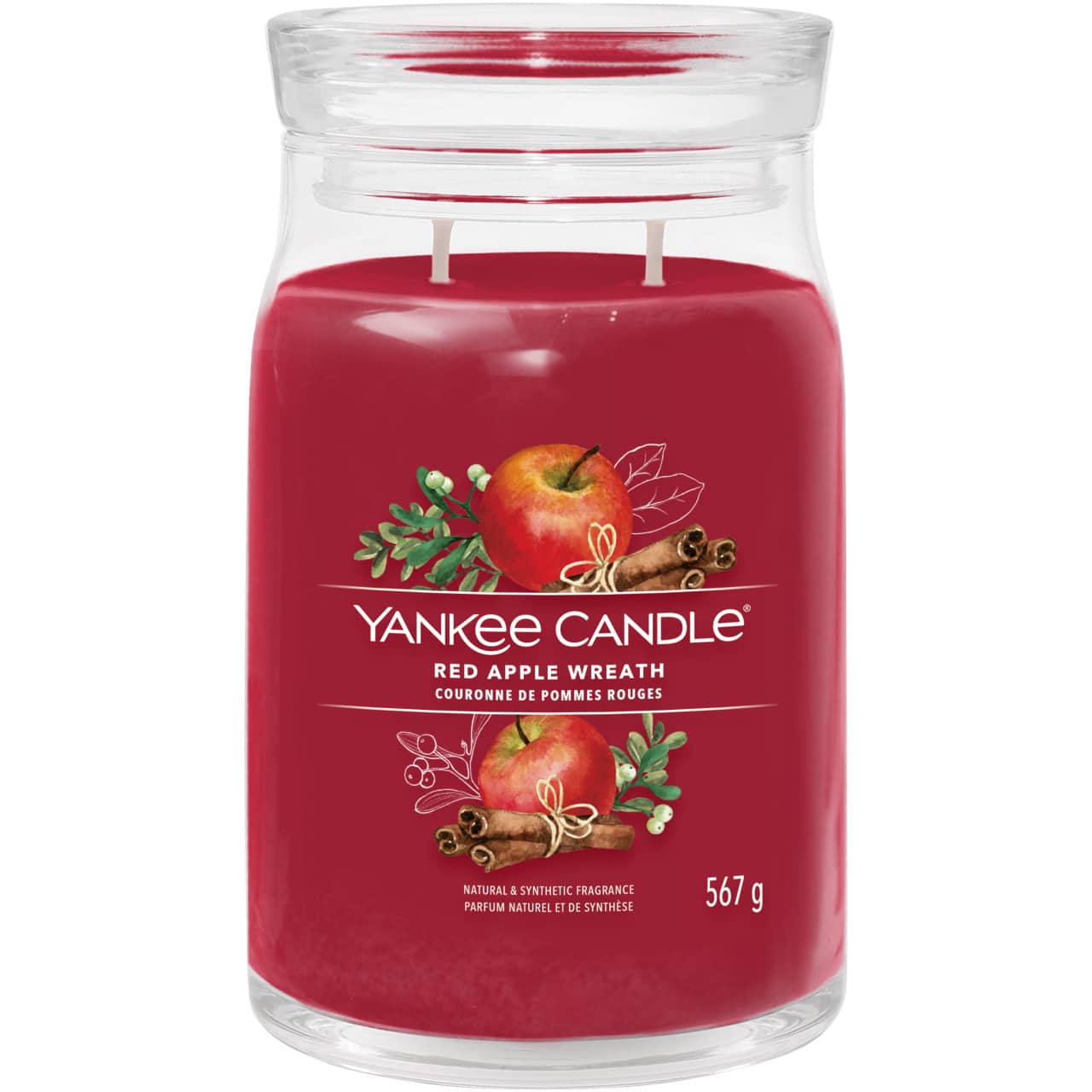 La Yankee Candle Red Apple Wreath Š una candela profumata di alta qualit…, apprezzata per il suo aroma avvolgente e festoso. La fragranza combina...