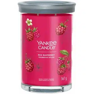 Immergiti nell'aroma irresistibile delle fresche e succose lamponi con la candela Yankee Candle Red Raspberry. Questa fragranza vivace e fruttata...