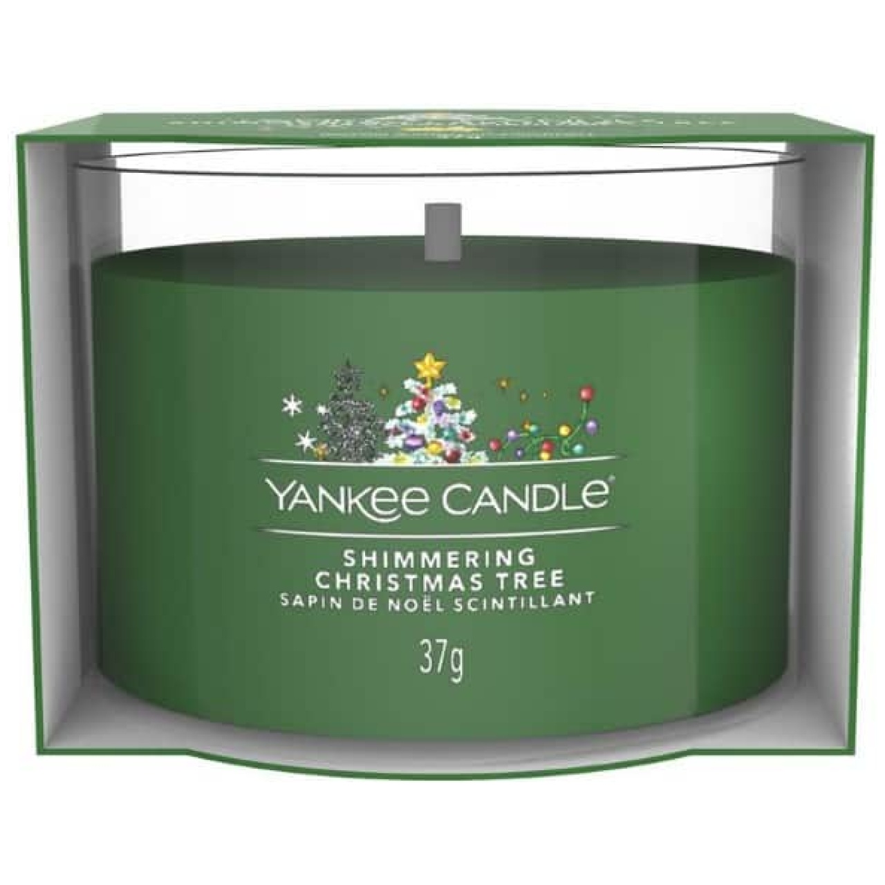 Immergiti nell'atmosfera scintillante delle feste con Shimmering Christmas Tree, una fragranza che cattura la magia natalizia. rn Le aldeidi...