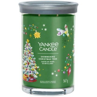 Immergiti nell'atmosfera scintillante delle feste con Shimmering Christmas Tree, una fragranza che cattura la magia natalizia. rn Le aldeidi...