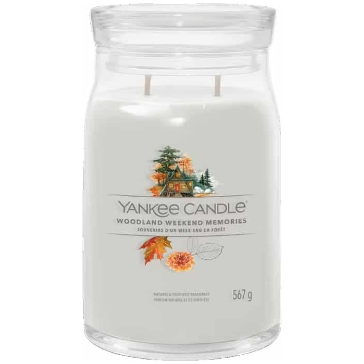 La Yankee Candle Woodland Weekend Memories Š la scelta perfetta per chi desidera ricreare l'atmosfera rilassante di un fine settimana immerso nella...