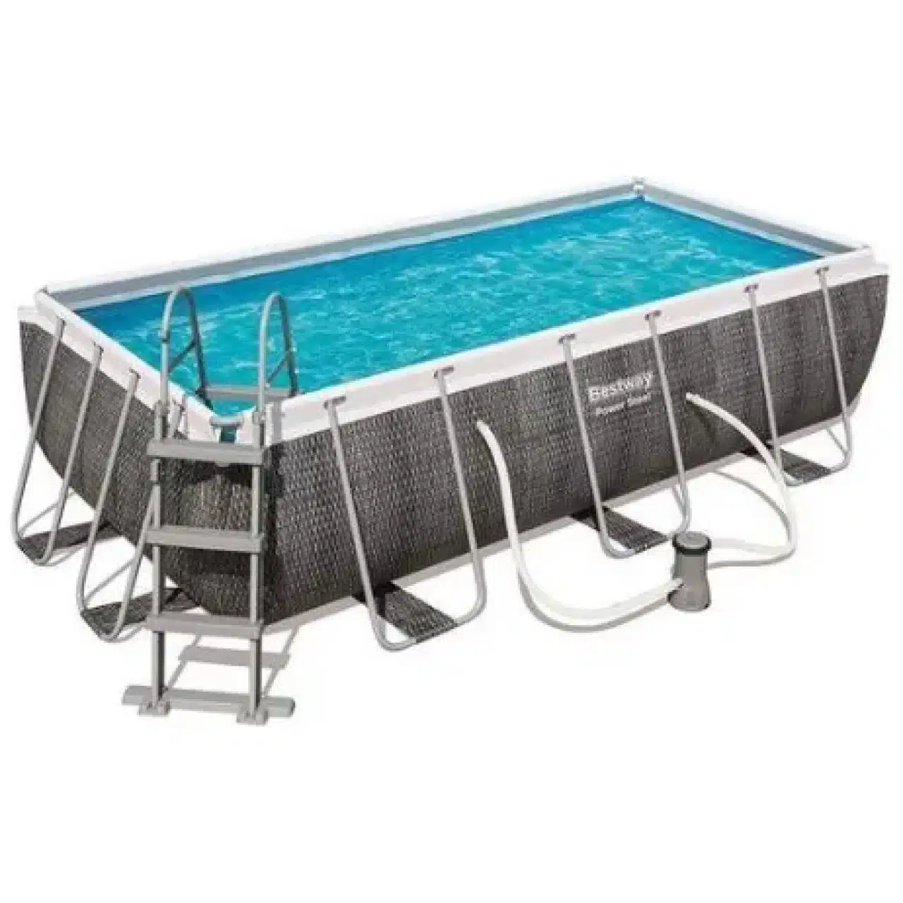 Porta il divertimento estivo direttamente nel tuo giardino con la piscina rettangolare Bestway Power Steel 4,12 x 2 m. Grazie alla sua struttura...