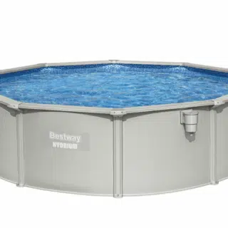 Se desideri una piscina che unisca praticit&agrave;, robustezza e design elegante, la Bestway HYDRUM Set Piscina 4,60m x 1,20m &egrave; la soluzione ideale per...