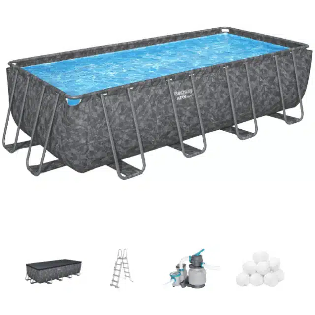 Se stai cercando una piscina fuori terra che unisca robustezza, design e praticità, la Bestway APX 365 è ciò che fa per te. Pensata per resistere nel...