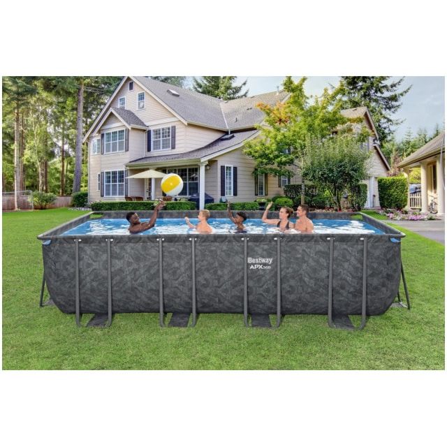 Se stai cercando una piscina fuori terra che unisca robustezza, design e praticit, la Bestway APX 365  ci che fa per te. Pensata per resistere nel...