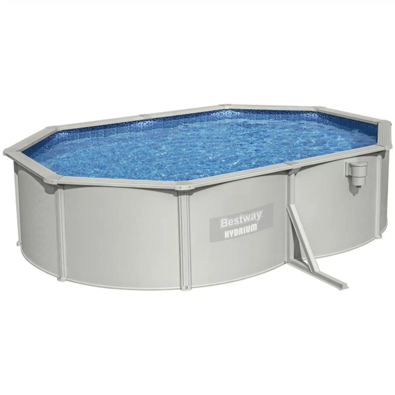 Se stai cercando una piscina resistente, elegante e che non richieda di essere smontata a fine stagione, la Bestway Hydrium Ovale 5,00 x 3,60 x 1,20...