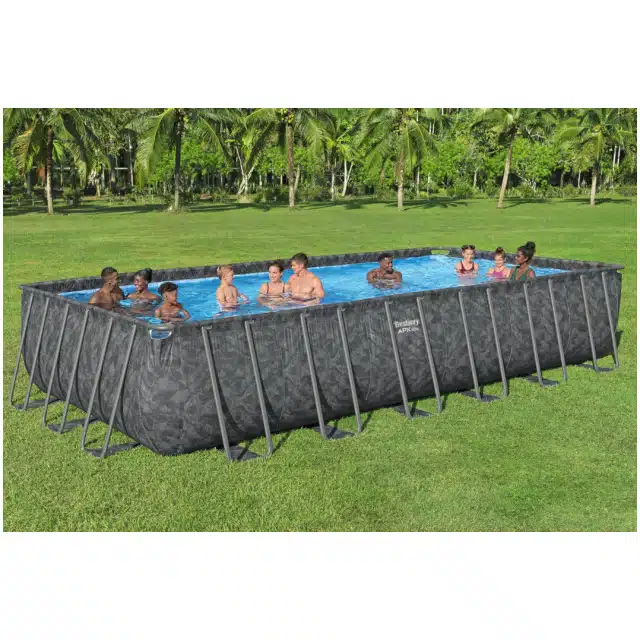 Se stai cercando una piscina fuori terra che unisca eleganza, resistenza e praticità, la Bestway APX 365 da 7,32 x 3,66 metri è la soluzione perfetta...