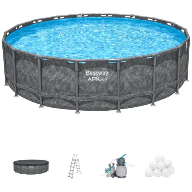 Quando si parla di piscine fuori terra, la Bestway APX 365 rotonda da 5,49 metri di diametro rappresenta il top della categoria per chi desidera un...