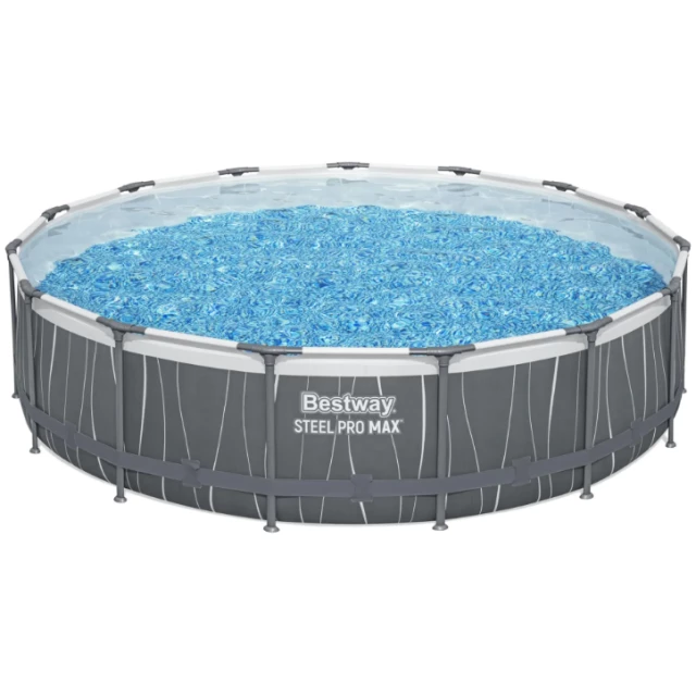 Scopri il piacere dell'estate direttamente nel tuo giardino con la piscina fuori terra Bestway® Steel Pro MAXT con luce LED, un modello spazioso,...