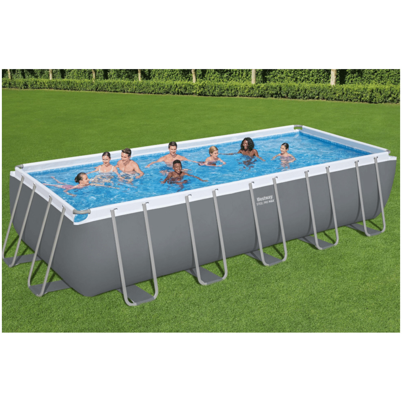 La piscina fuori terra Bestway Steel Pro MAX rettangolare da 488x122 cm è la soluzione ideale per trasformare il tuo giardino in una vera oasi di...