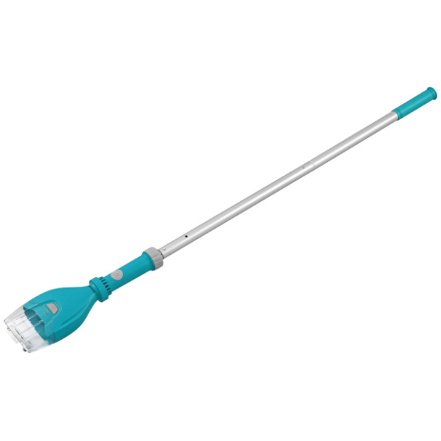 Pulire la piscina o la spa non è mai stato così semplice. Con l'aspiratore a batteria Bestway Aquatech, dire addio a foglie, sabbia e piccoli detriti...