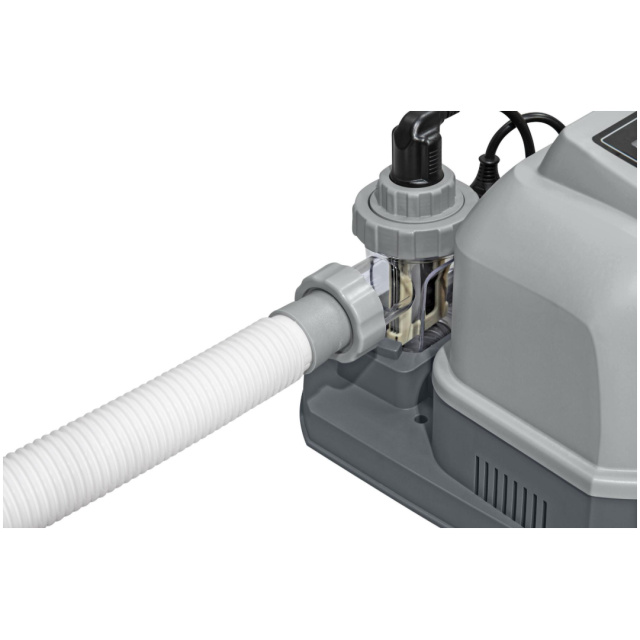Con il clorinatore a elettrolisi Bestway da 6 g/h, la manutenzione della tua piscina diventa finalmente semplice, automatica e naturale. Grazie alla...