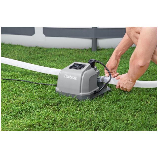 Il clorinatore a elettrolisi Bestway da 2 g/h è la soluzione perfetta per chi vuole prendersi cura della propria piscina in modo semplice, naturale e...