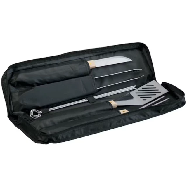 Organizzare e trasportare gli accessori per il barbecue non è mai stato così semplice grazie alla borsa utensili in tessuto Campingaz. Realizzata con...