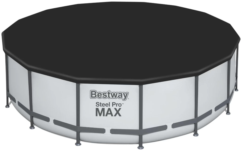 BESTWAY COPRIPISCINA STEEL PRO MAX CM.488 E HYDRUM CM.457 Proteggere la tua piscina fuori terra è fondamentale per mantenerla pulita e pronta all'uso ogni giorno. Il copripiscina Bestway è la soluzione...