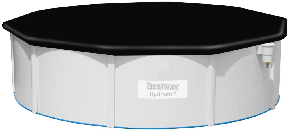 BESTWAY COPRIPISCINA STEEL PRO MAX CM.488 E HYDRUM CM.457 Proteggere la tua piscina fuori terra è fondamentale per mantenerla pulita e pronta all'uso ogni giorno. Il copripiscina Bestway è la soluzione...