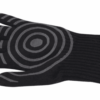 Garantisci massima libertà di movimento alle tue mani, proteggendole dal calore fino a 350°C. Il guanto BBQ a 5 dita ti permette di maneggiare...