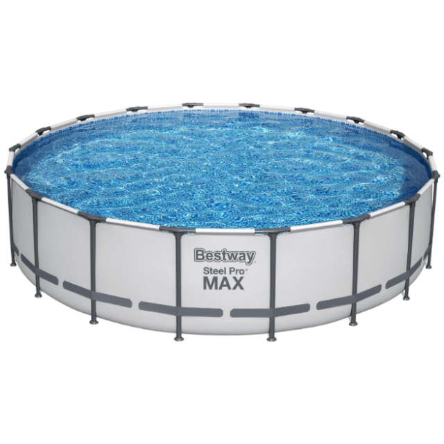 Porta il divertimento dell'estate direttamente nel tuo giardino con la piscina fuori terra Bestway Steel Pro MAX da 549x122 cm, una delle soluzioni...