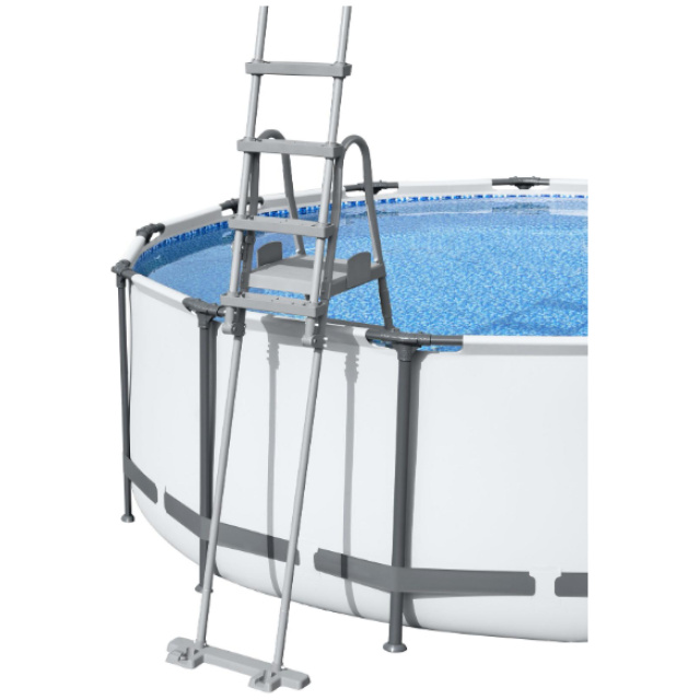 La scaletta di sicurezza Bestway da 132 cm è l'alleata perfetta per goderti la piscina in totale tranquillità. Progettata per piscine fuori terra,...