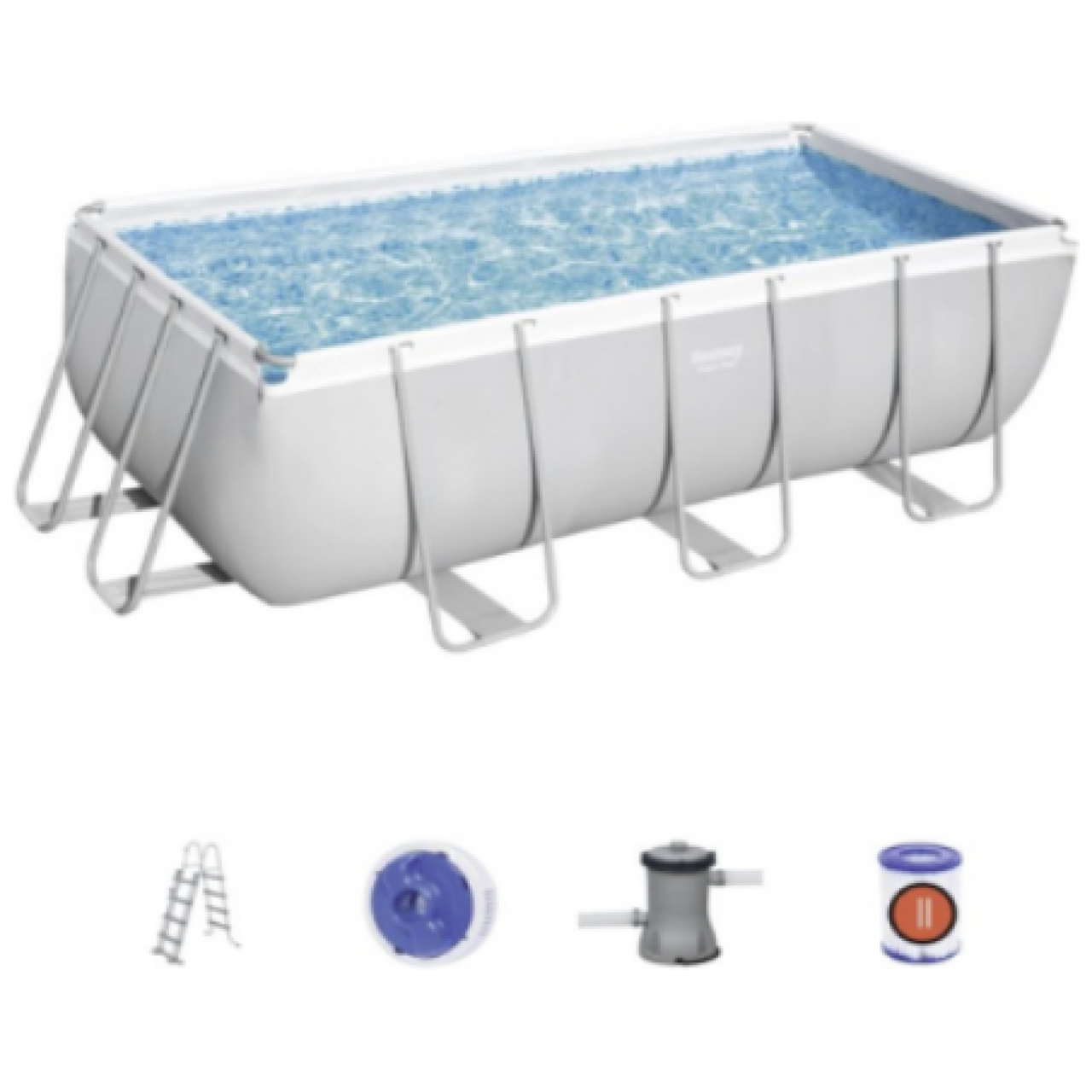 Porta il divertimento estivo direttamente nel tuo giardino con la piscina rettangolare Bestway Power Steel 4,12 x 2 x 1,22 m. Grazie alla sua...
