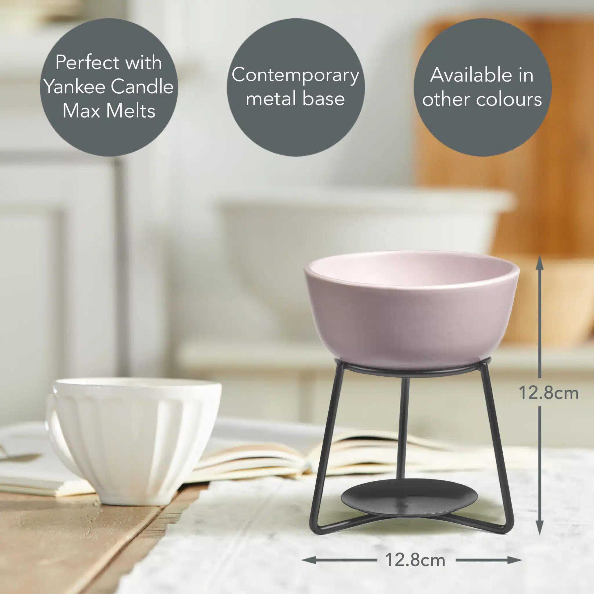 YANKEE CANDLE YC PEBBLE MELT WARMER GREY LILAC Se stai cercando un modo semplice ma elegante per profumare la tua casa e creare un'atmosfera rilassante, il bruciatore Yankee Candle Pebble Spa Grey...