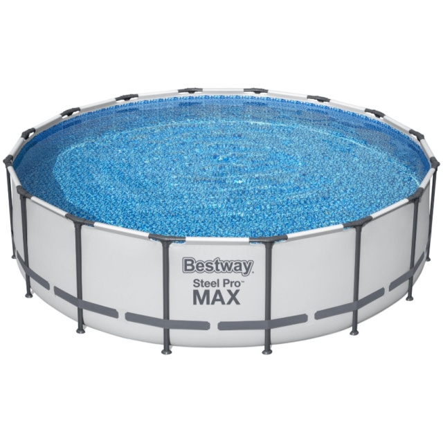 Se stai cercando una piscina spaziosa, resistente e facile da installare, la Bestway Steel Pro MAX rettangolare da 640x274x132 cm  la scelta...