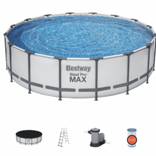 Se stai cercando una piscina spaziosa, resistente e facile da installare, la Bestway Steel Pro MAX rettangolare da 640x274x132 cm è la scelta...